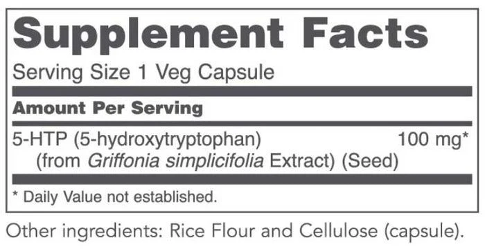 5-HTP 100 MG 90 Vegan Capsules - Image 2