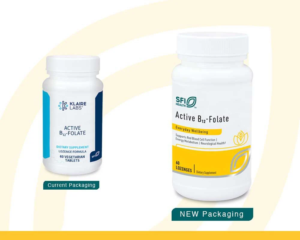 Active B12 Folate 60 Veggie Caps - Image 2