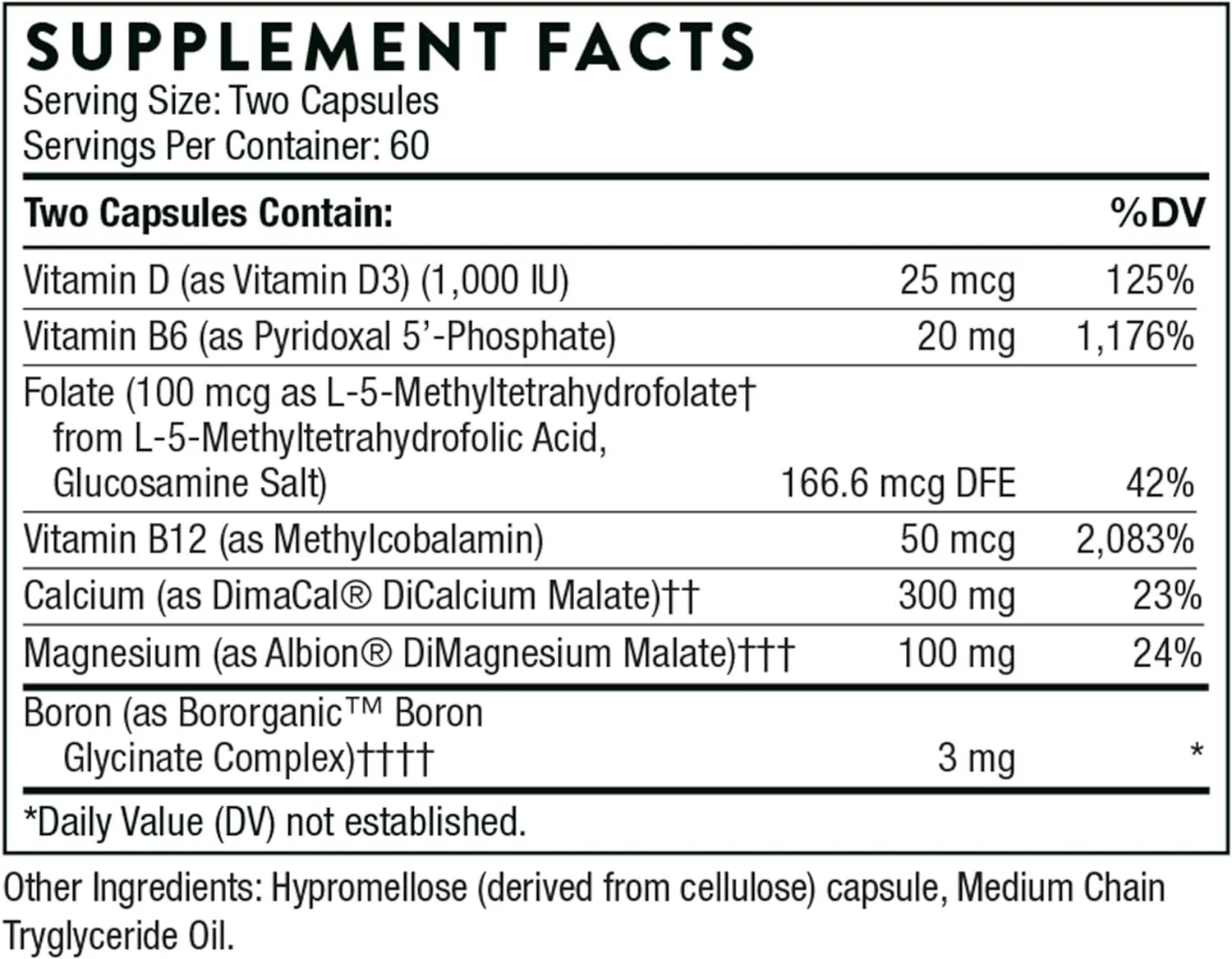 Advanced Bone Support FKA Oscap 120 Capsules - Image 2