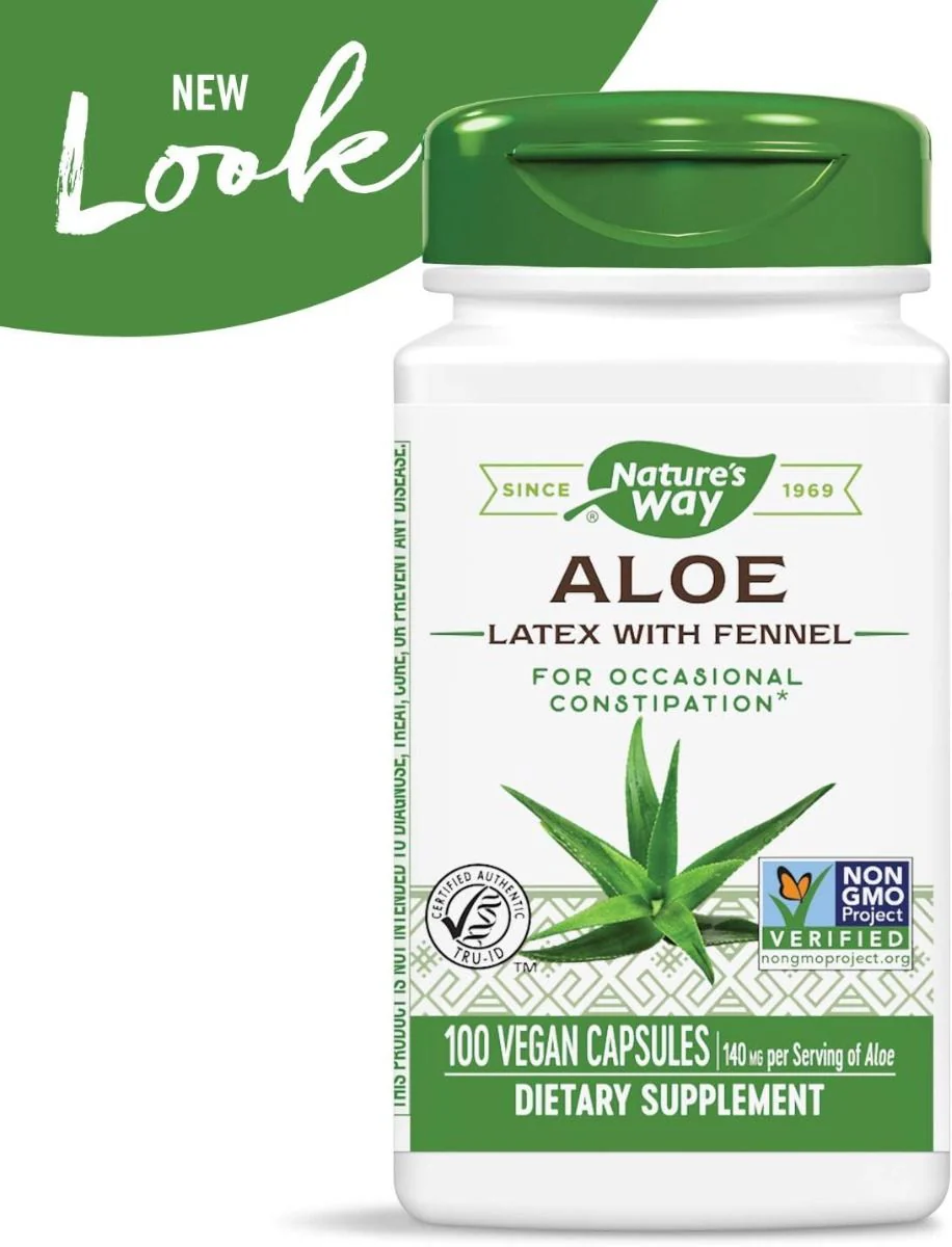 Aloe Vera Latex with Fennel 100Vegan Capsules - Image 3
