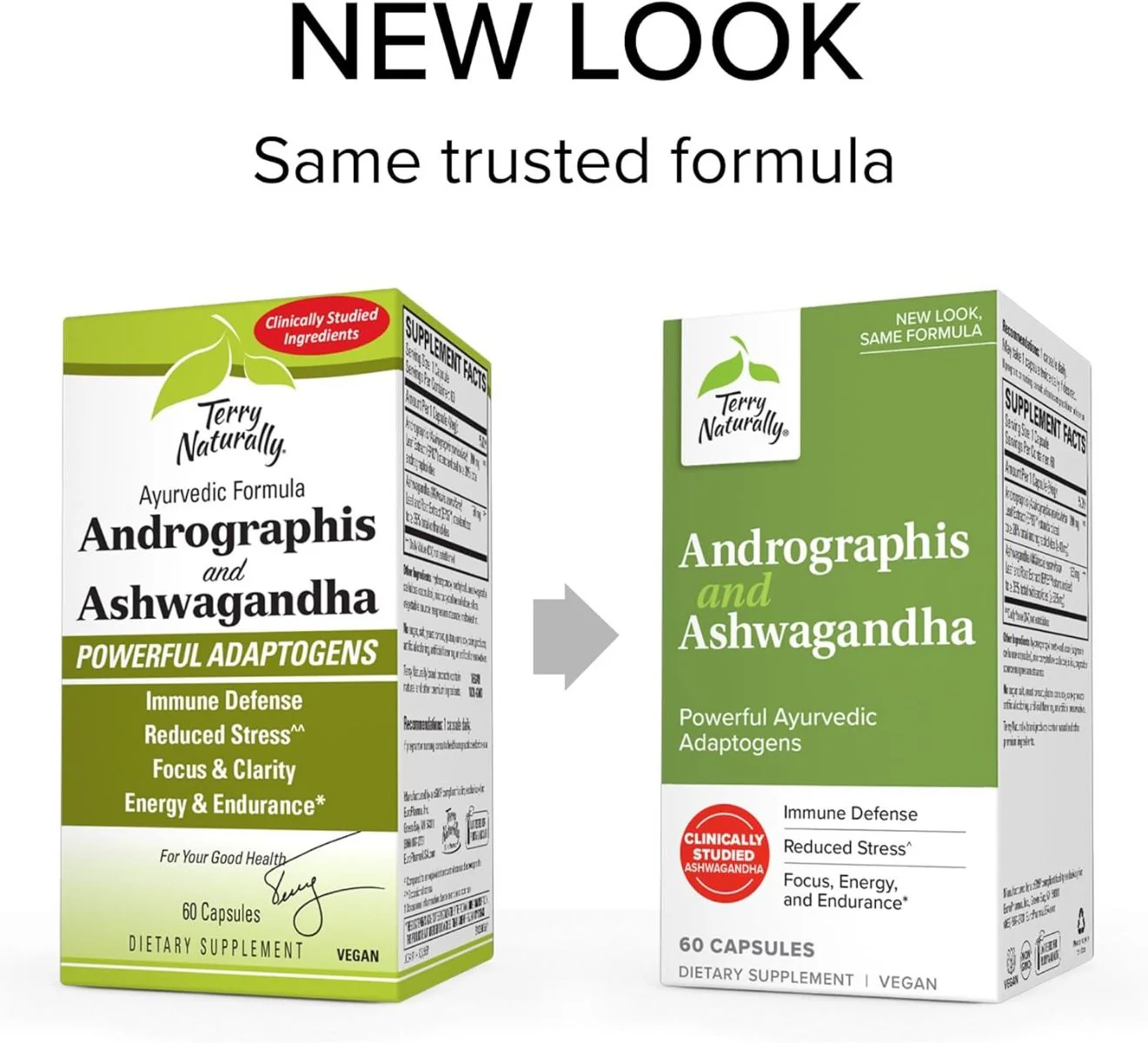 Andrographis and Ashwagandha 60 Capsules - Image 3