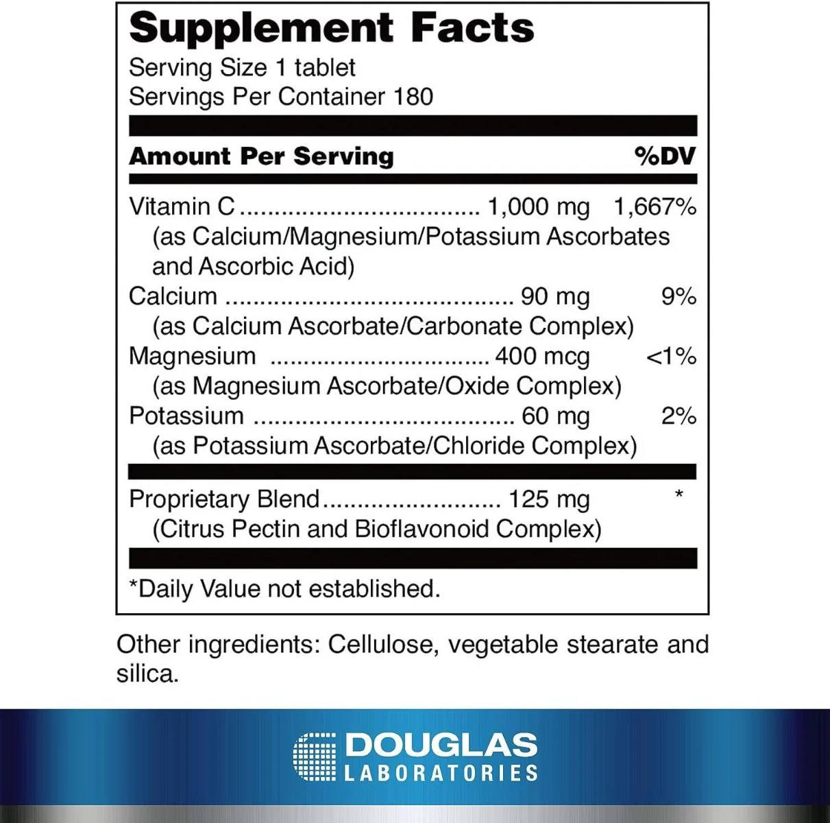 Ascorbplex 1000 (Buffered) 180 Tablets - Image 2