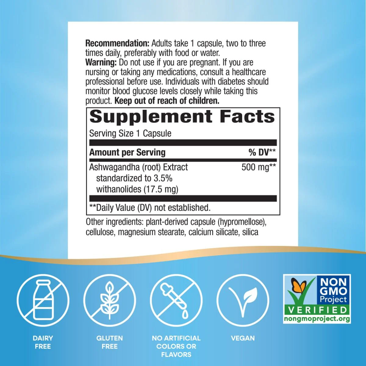 Ashwagandha 60Vegan Capsules - Image 6