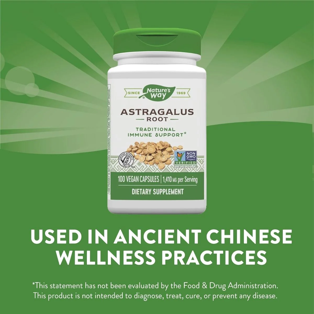Astragalus Root 100Vegan Capsules - Image 6