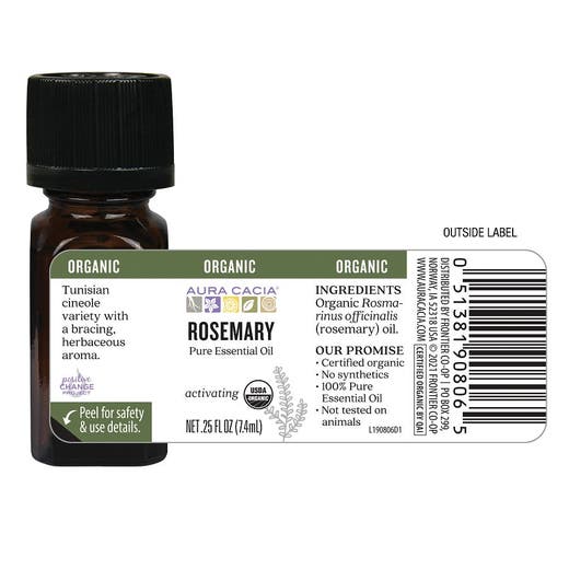 Organic Essential Oil - Rosemary .25 oz Oil - Image 5