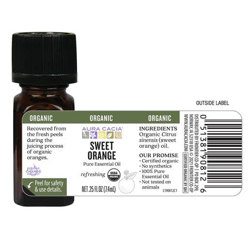 Organic Orange Sweet .25 ozOil - Image 5