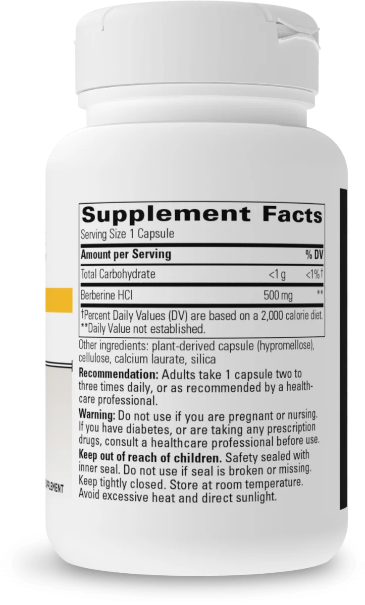 Berberine 60 Capsules - Image 2