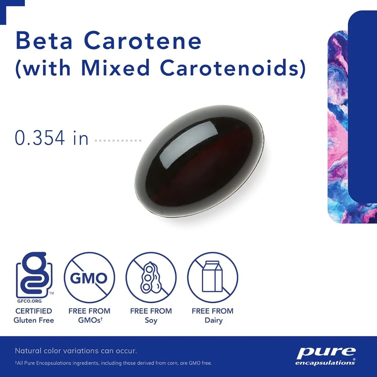 Beta Carotene with Mixed Carotenoids 90 Capsules - Image 3