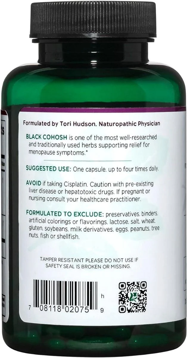 Black Cohosh 120 Capsules - Image 4