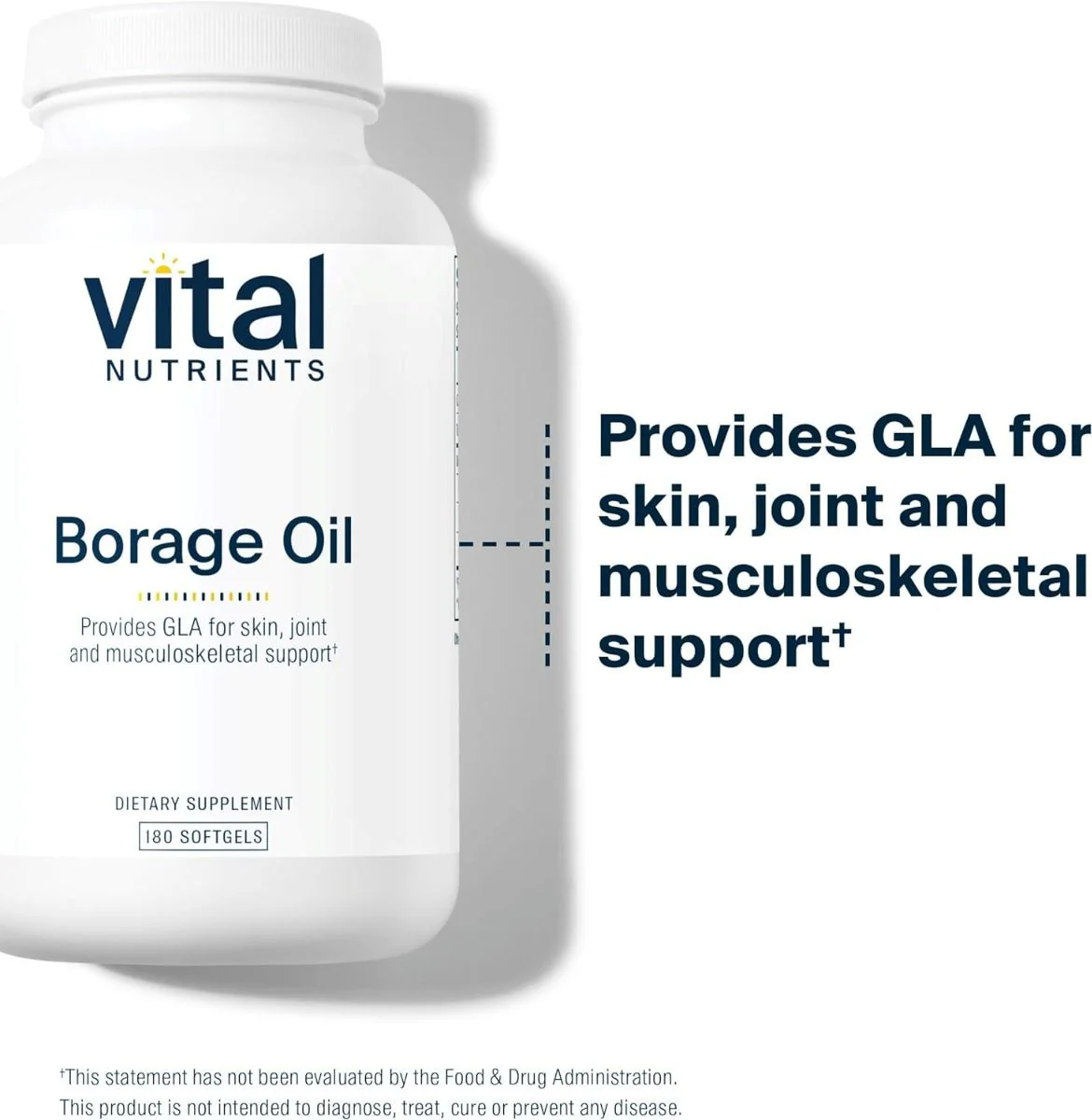 Borage Oil 1000 MG 180 Capsules - Image 7