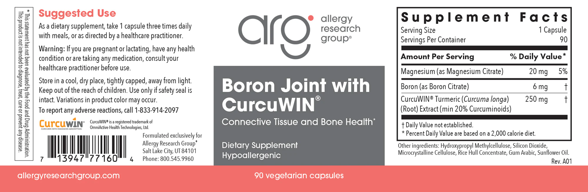 Boron Joint with CurcuWin 90Veggie Caps - Image 2