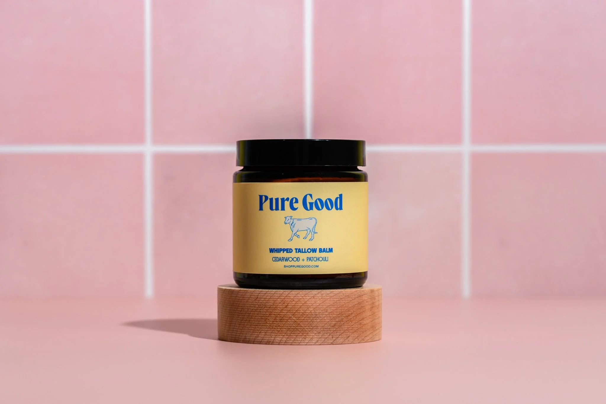 Cedarwood + Patchouli Tallow Balm - Firming & Balancing - Image 2