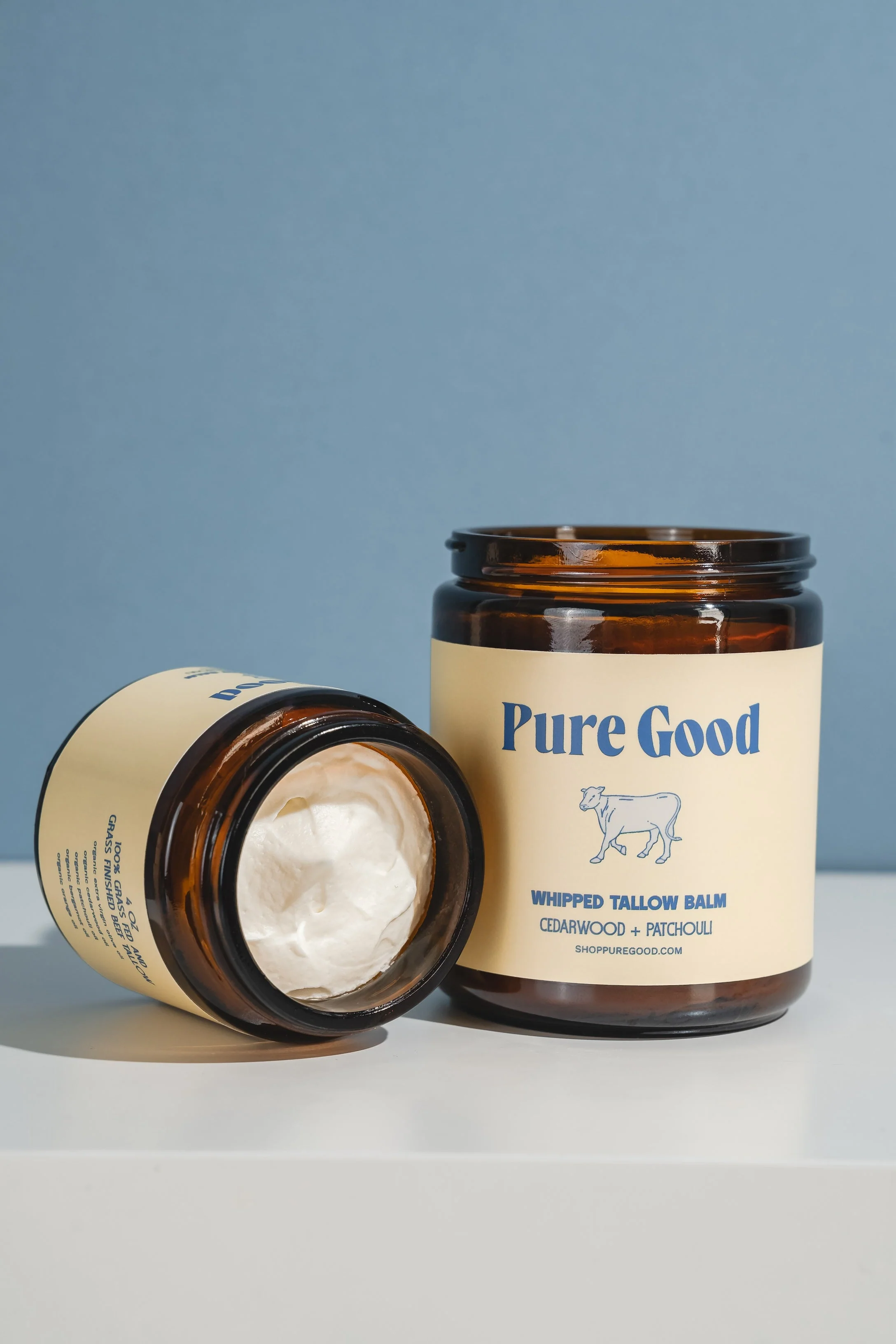 Cedarwood + Patchouli Tallow Balm - Firming & Balancing - Image 4