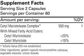 Cetyl Myristoleate 550 MG 120 Capsules - Image 2