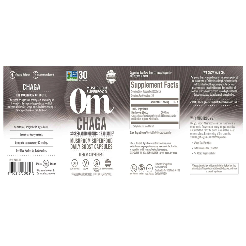 Chaga Mushroom Superfood