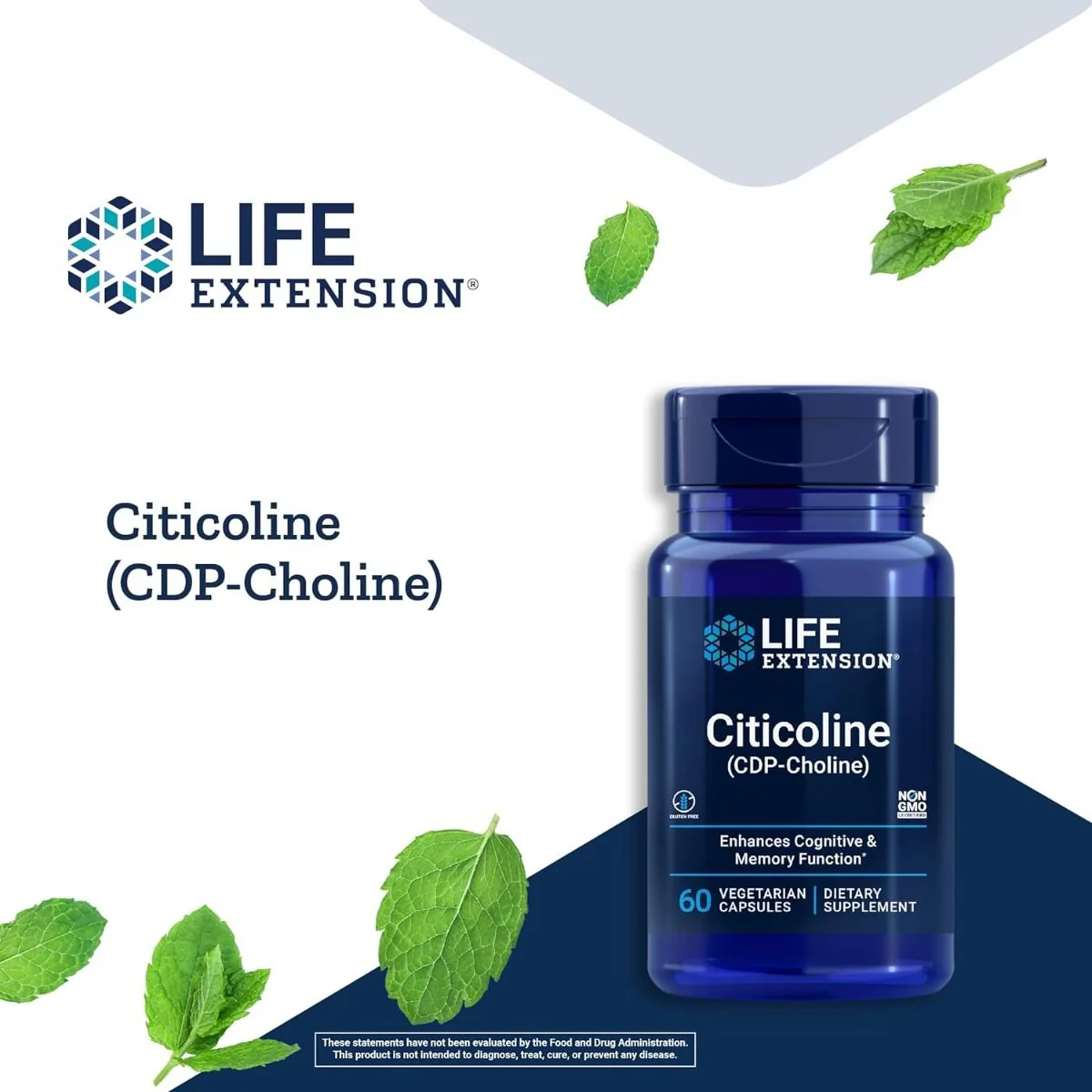 Citicoline CDP-Choline Caps 250 MG 60 Veggie Caps - Image 8