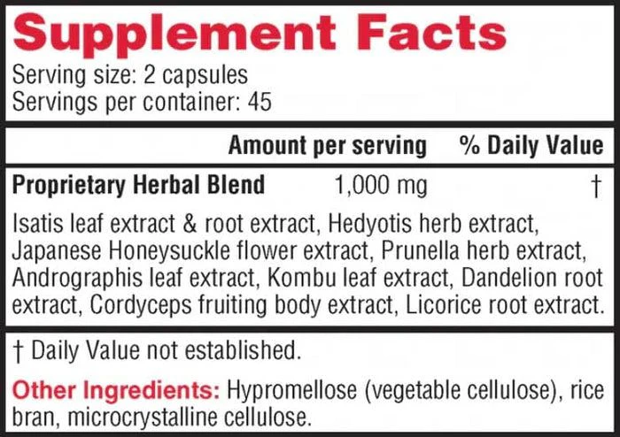 Clear Heat 90 Capsules - Image 2