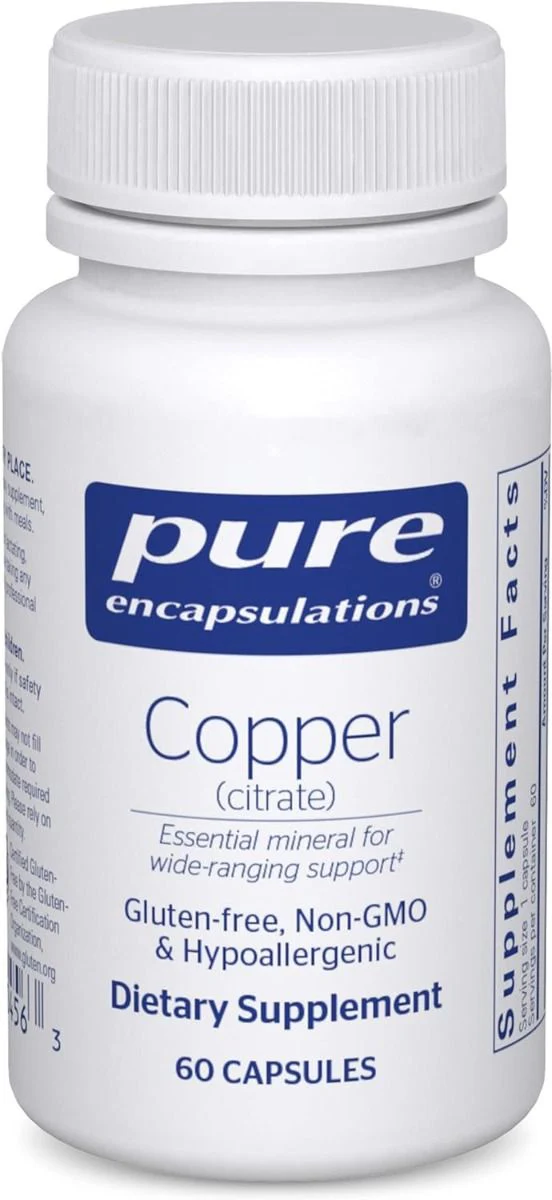 Copper Citrate 2 MG 60 Capsules