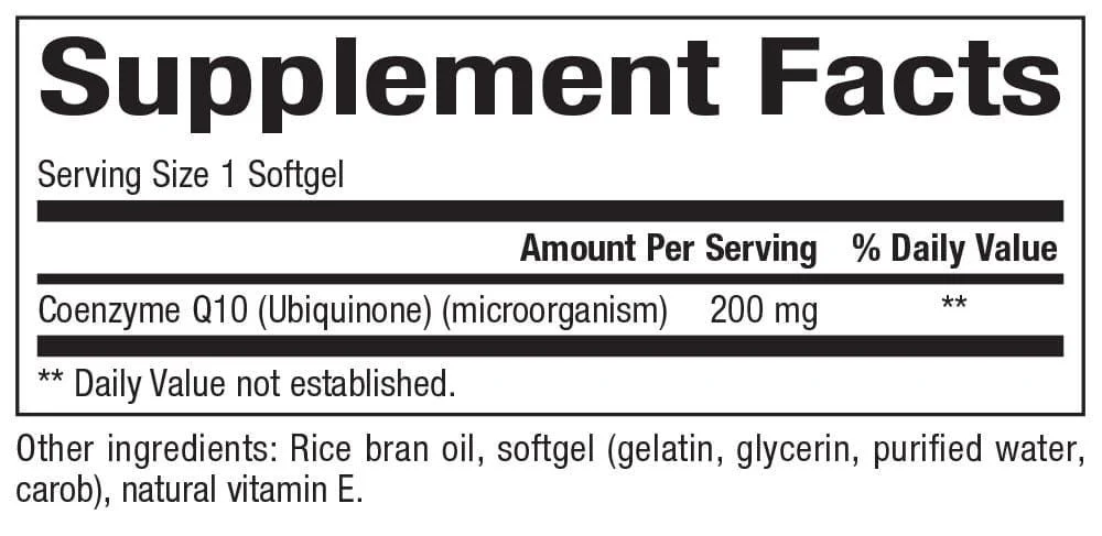 CoQ10 200 MG Softgels - Image 4
