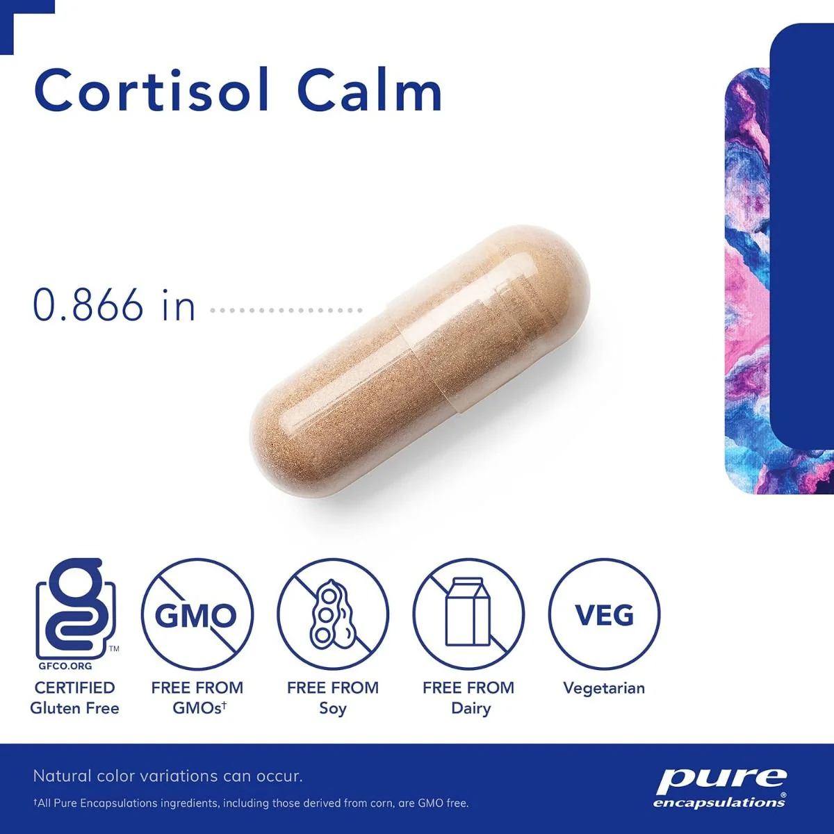 Cortisol Calm 60 Veggie Caps - Image 3