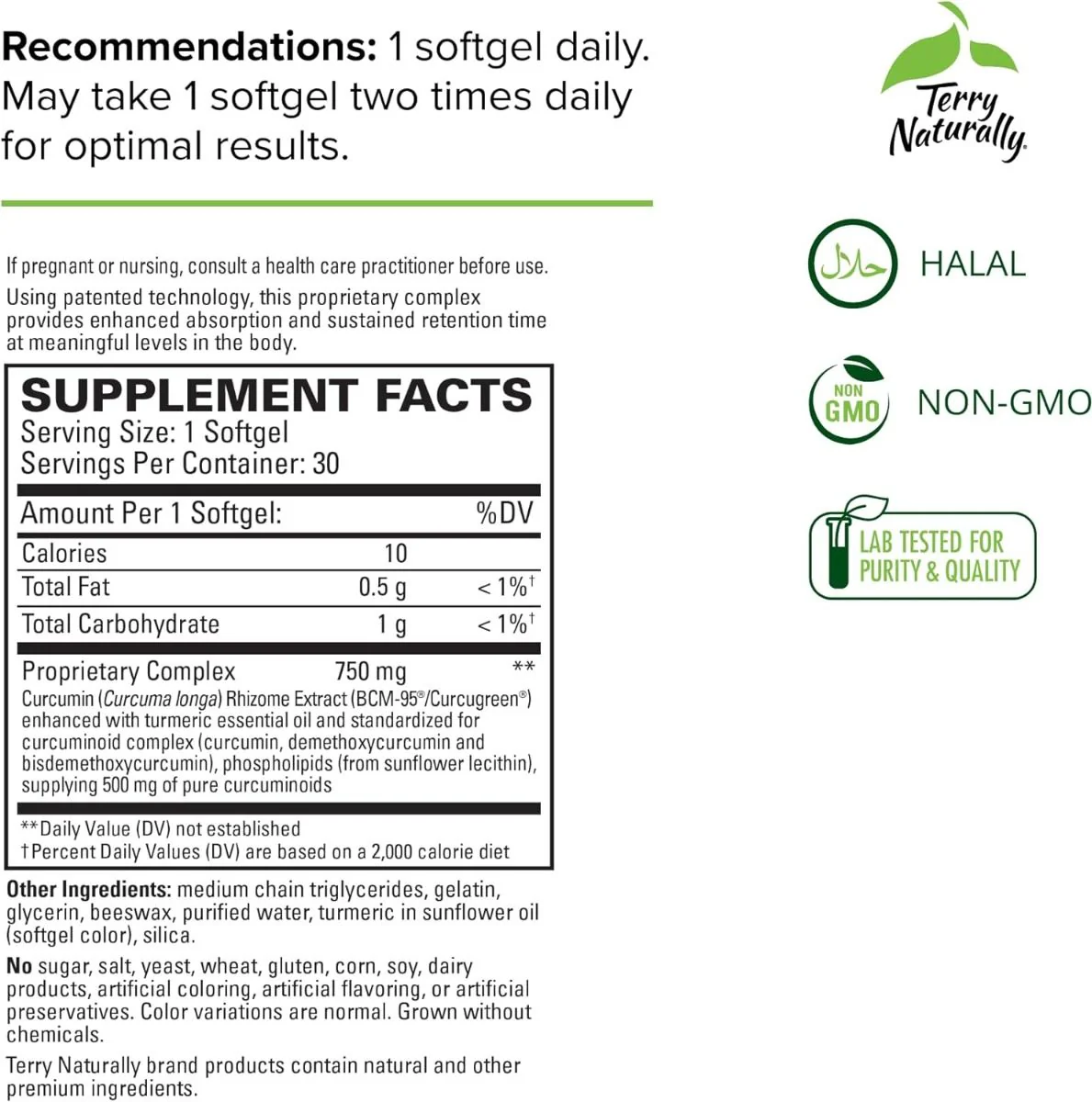 CuraMed 750 MG 30 Softgels - Image 2
