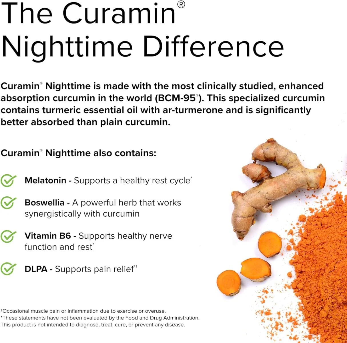 Curamin Nighttime Pain Relief 30 Capsules - Image 5