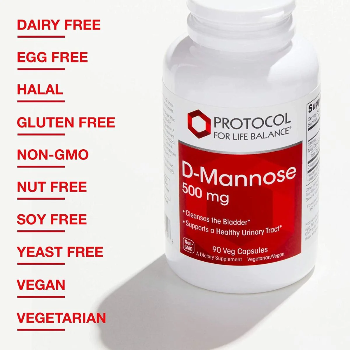 D-Mannose 500mg 90c 500 MG 90 Veggie Caps - Image 6