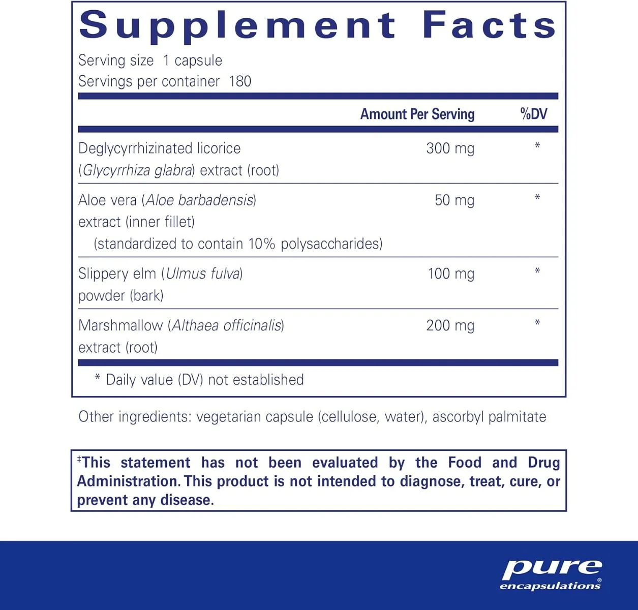 DGL Plus 180 Capsules - Image 2
