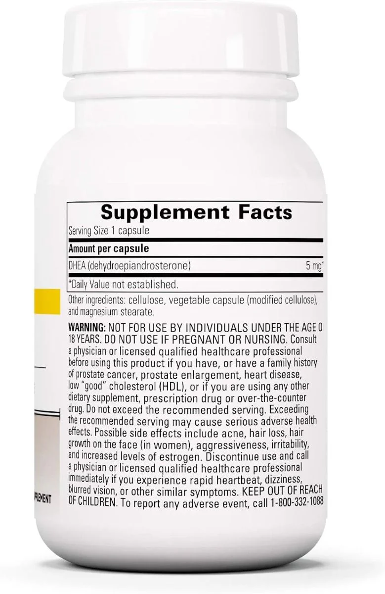 DHEA-5 60 Veggie Caps - Image 2