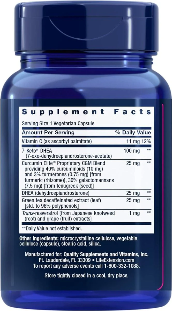 DHEA Complete 60 Veggie Caps - Image 2