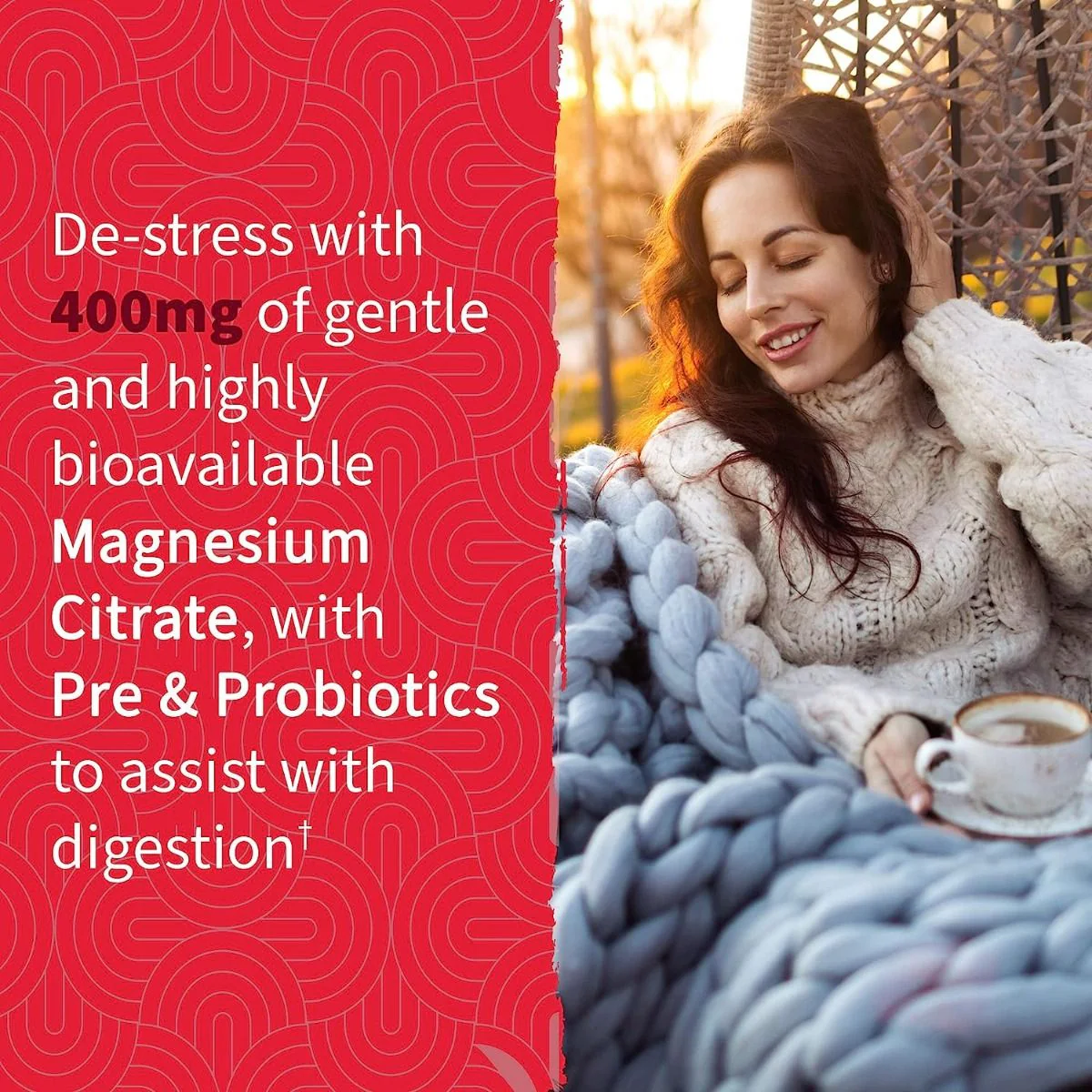 Dr. Formulated Magnesium with Pre & Probiotics 60 Gummies Raspberry - Image 3