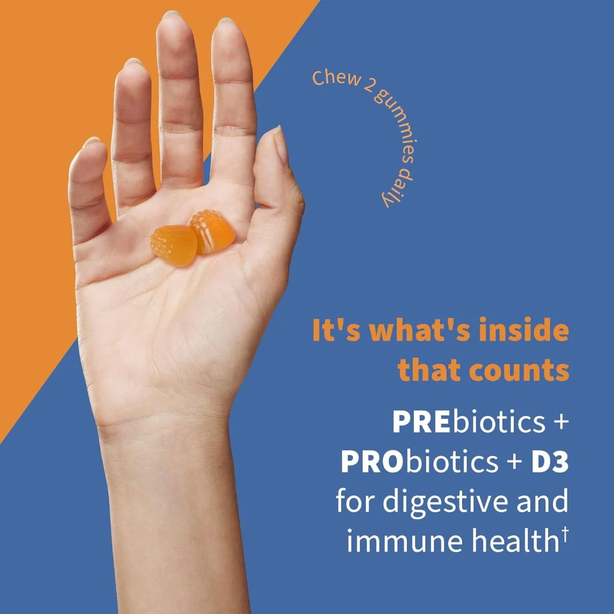 Dr. Formulated Probiotics 10 Billion 60 Gummies Orange - Image 2