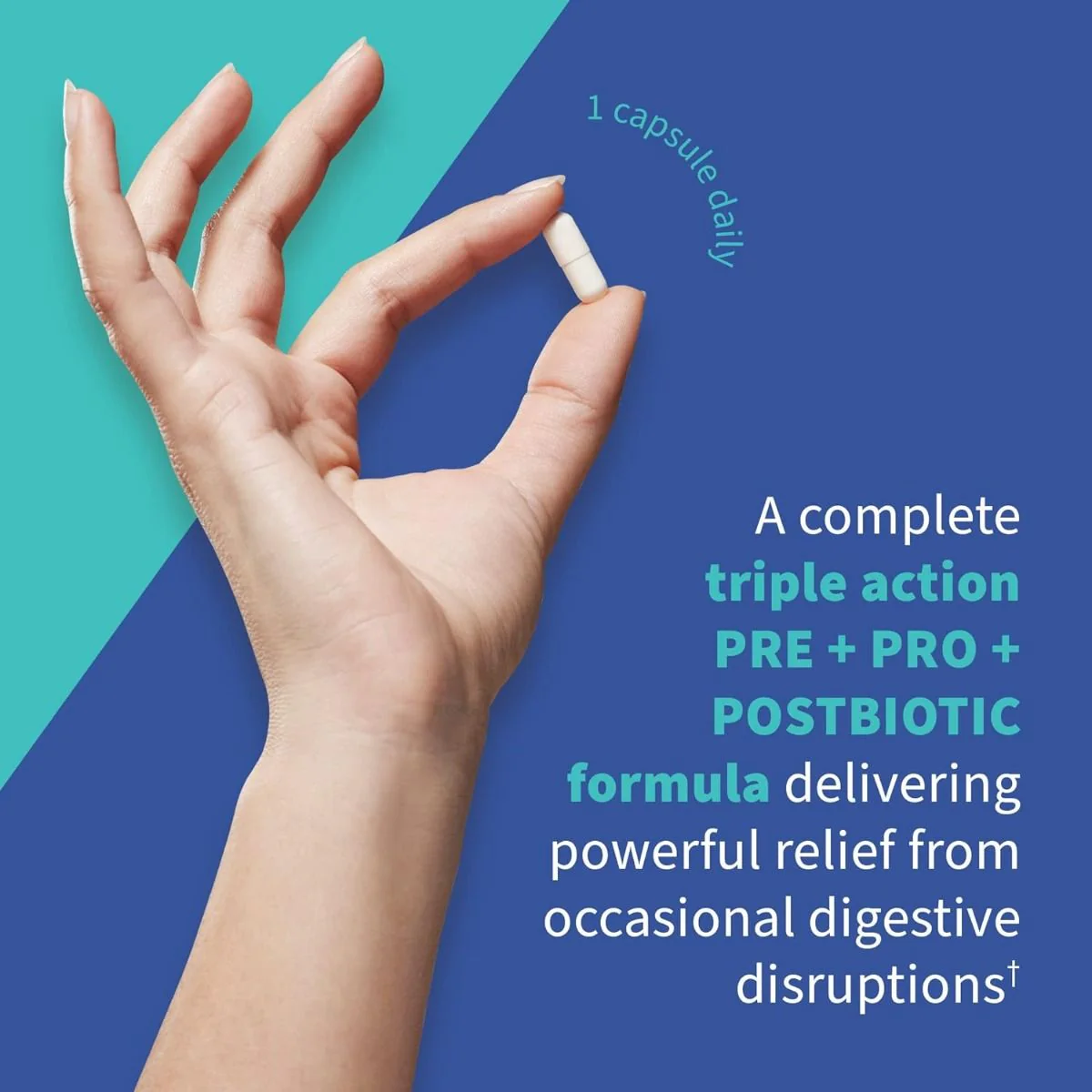 Dr. Formulated Probiotics Gas & Bloating 50 Billion 30 Veggie Caps - Image 2