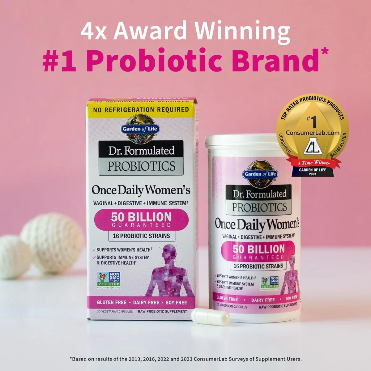 Dr. Formulated Probiotics Once Daily Women's 30 Capsules - Image 2