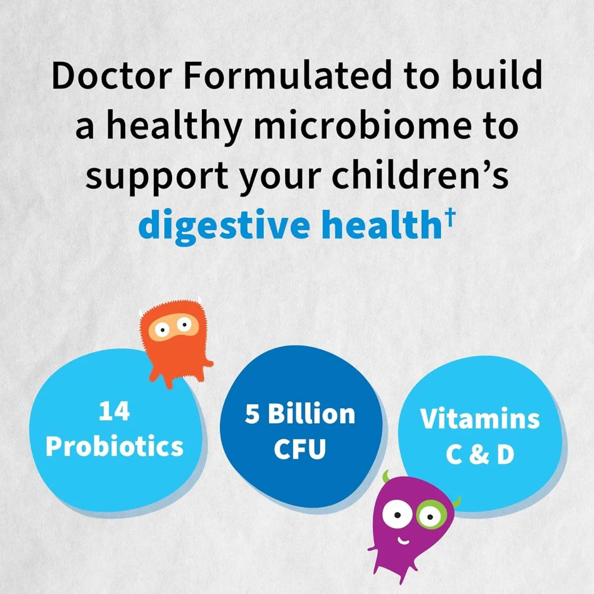 Dr. Formulated Probiotics Organic Kids Chewables Shelf Stable 5 Billion 30 Chewables Watermelon - Image 4