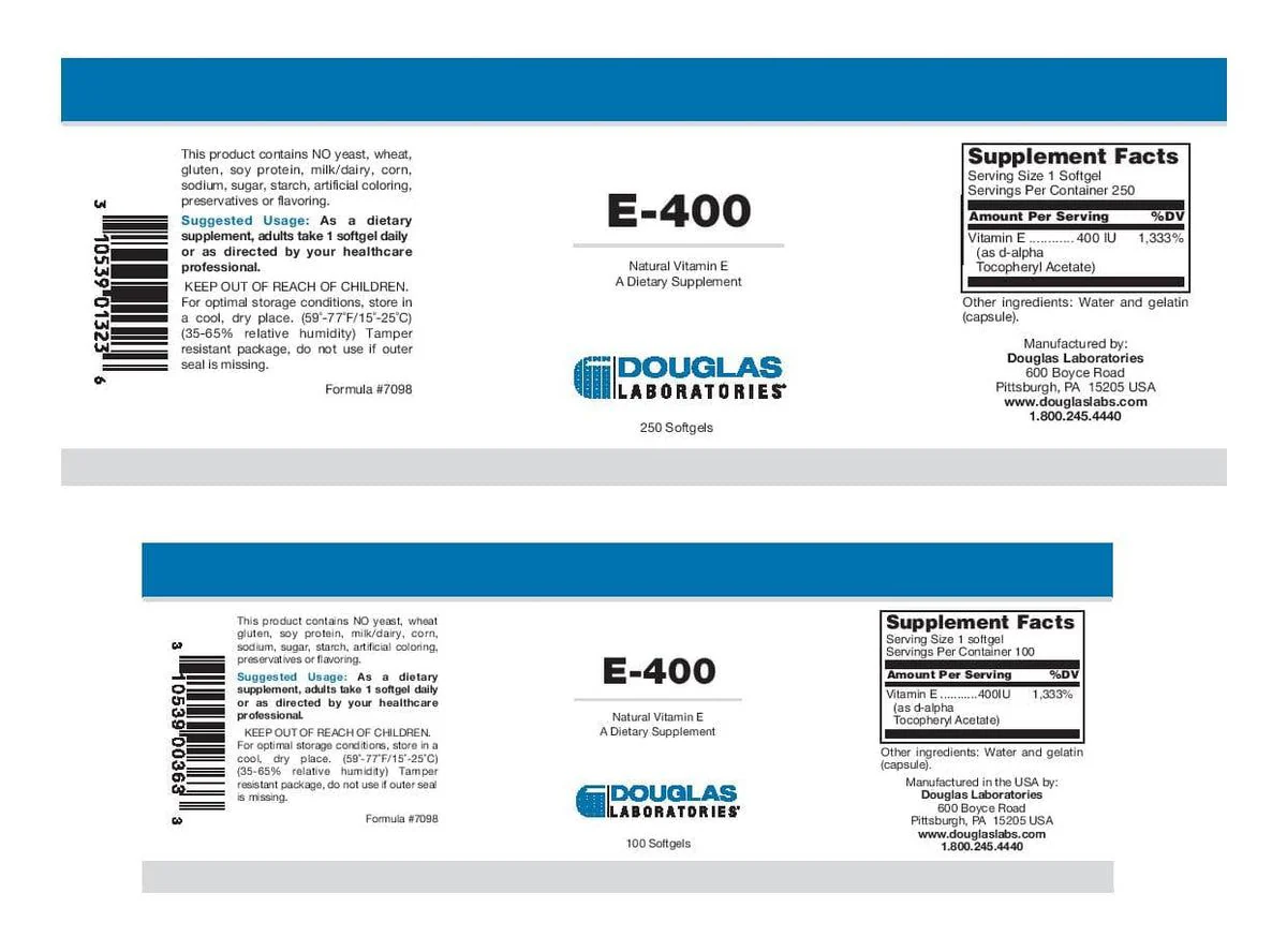 E-400 100 Softgels - Image 3