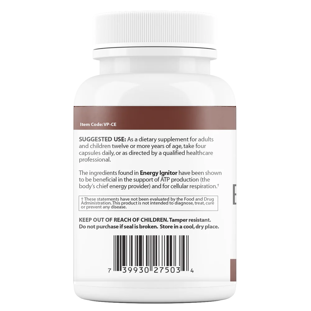 Energy Ignitor 120 Capsules - Image 2