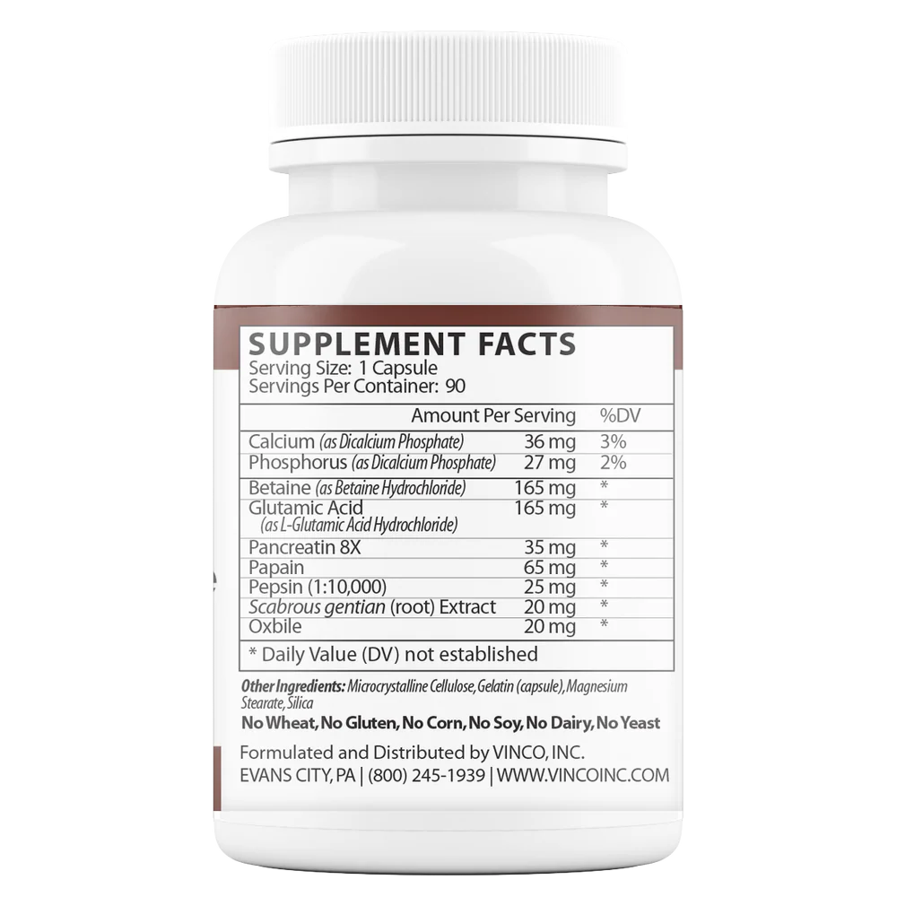 Enzyme Advance (Formerly Primary Digest) 90 Tablets - Image 2