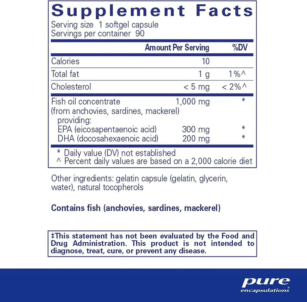 EPA/DHA Essentials 1000 MG Softgels - Image 3