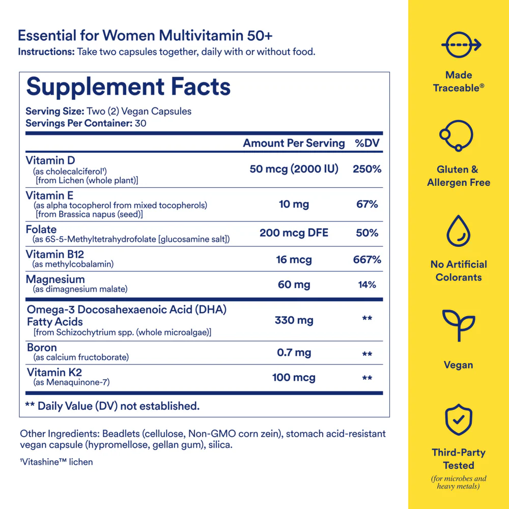 Essential for Women Multivitamin 50+ - Image 3