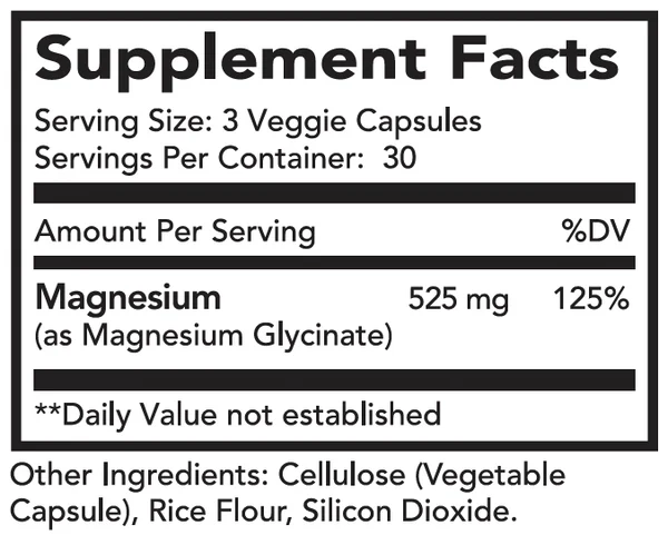 Essential Magnesium 90 Capsules - Image 2