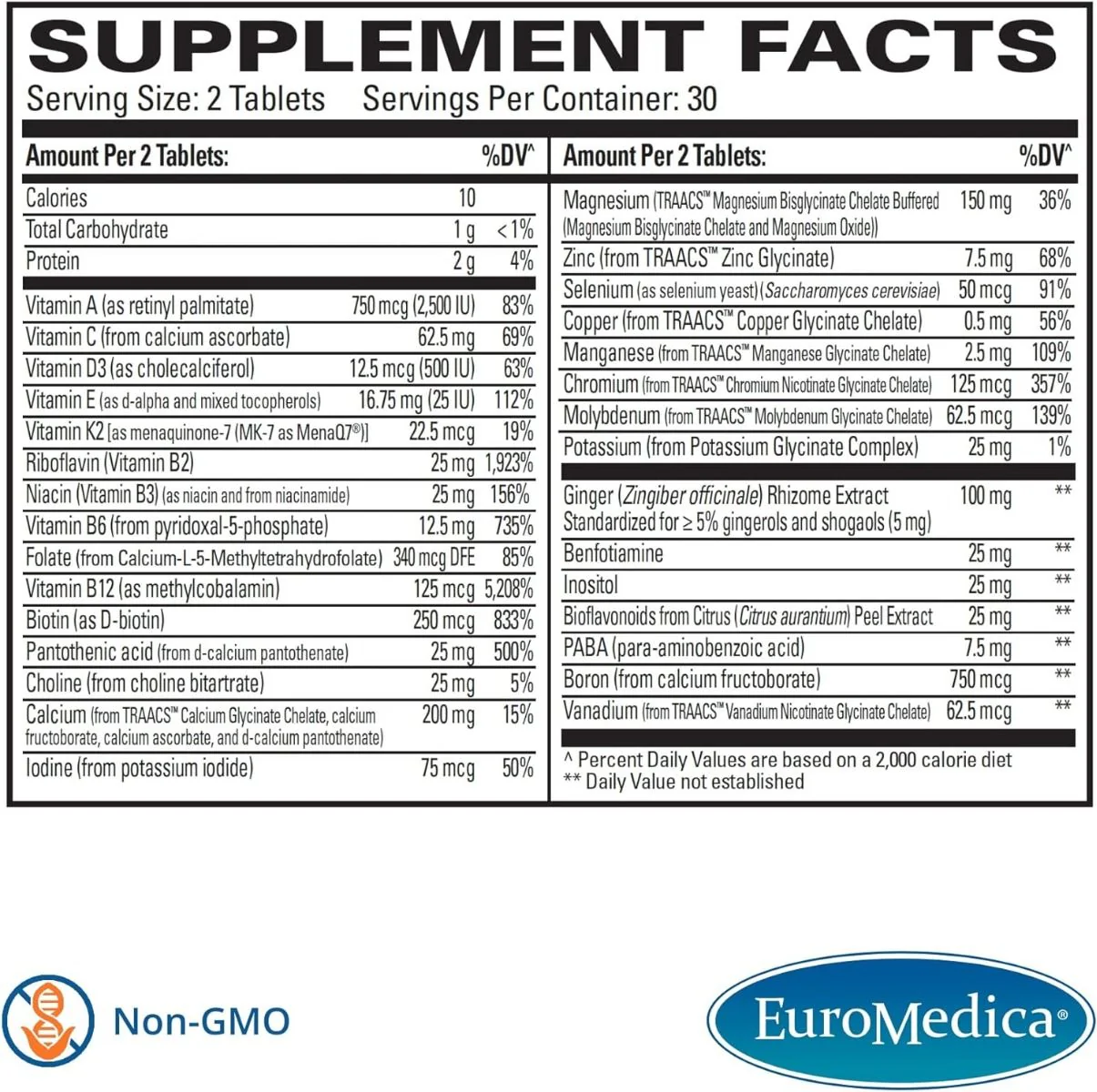 Essential Multivitamin 60 Tablets - Image 3