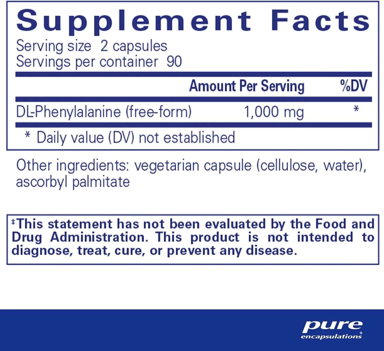Dl-Phenylalanine 180 Veggie Caps - Image 8