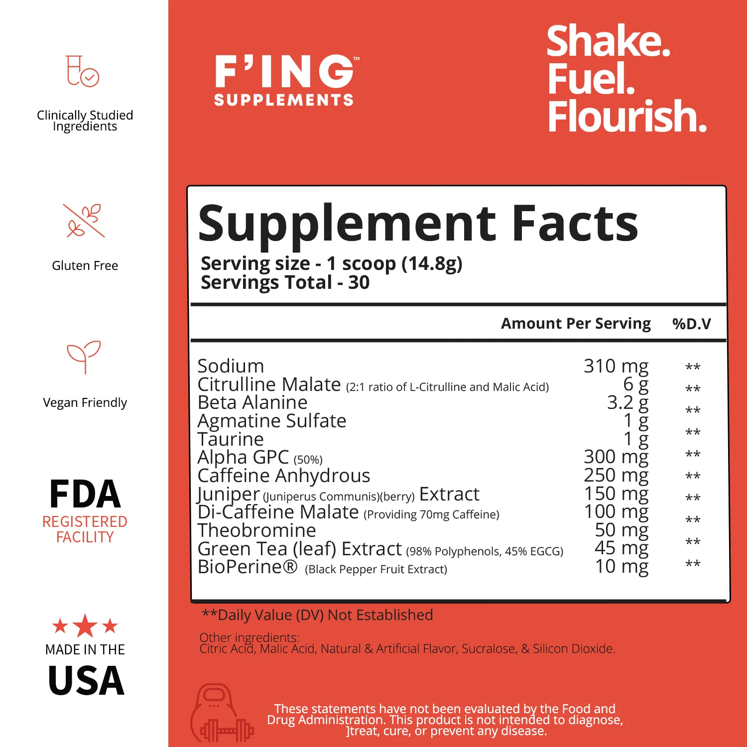 F'ing Nootropic Pre-Workout Supplement - Unleash Your Focus and Power - Image 3