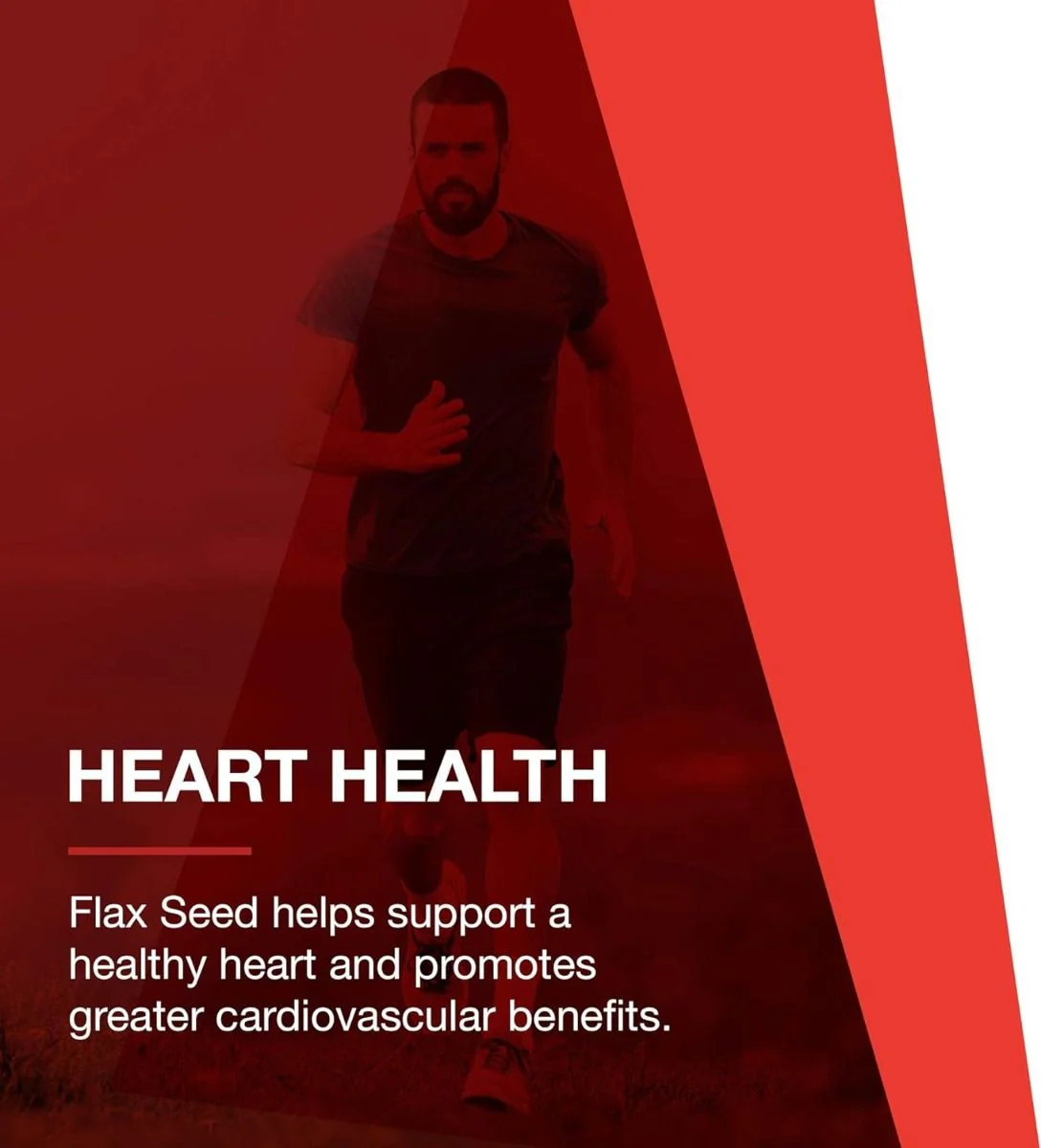 Flax Seed Oil 1000 MG 120 Softgels - Image 3