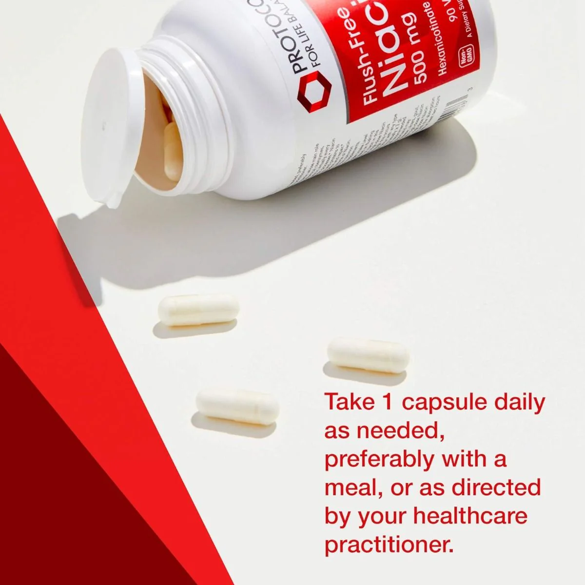 Flush-Free Niacin 500 MG 90 Veggie Caps - Image 4