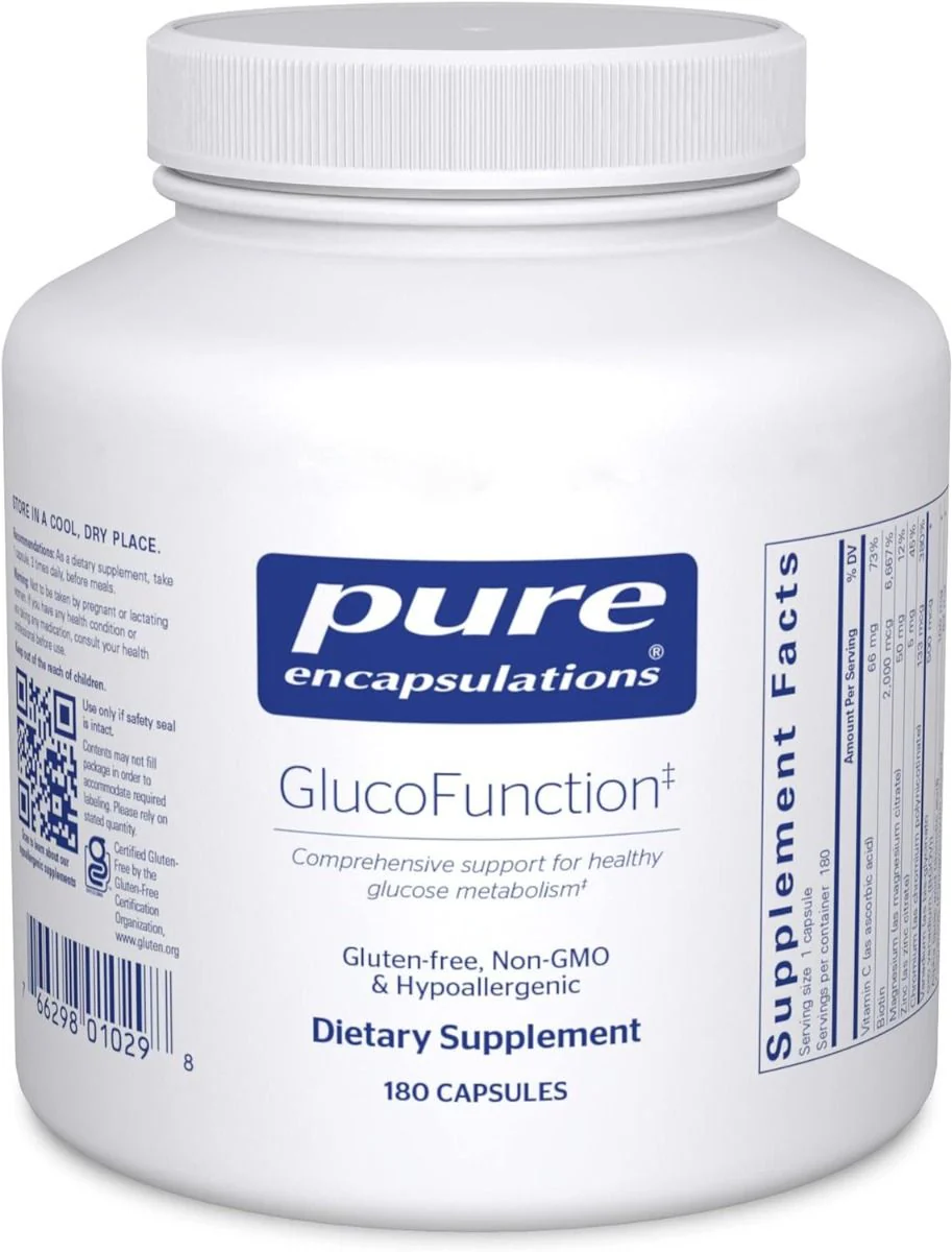 GlucoFunction 180 Veggie Caps