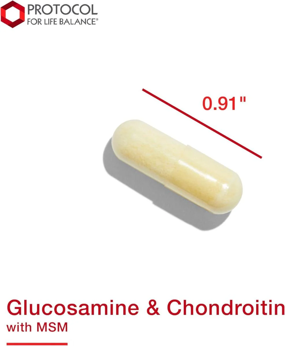 Glucosamine and Chondroitin + MSM 90 Capsules - Image 5