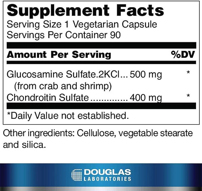 Glucosamine Plus Extra Strength 500 MG 90 Veggie Caps - Image 2