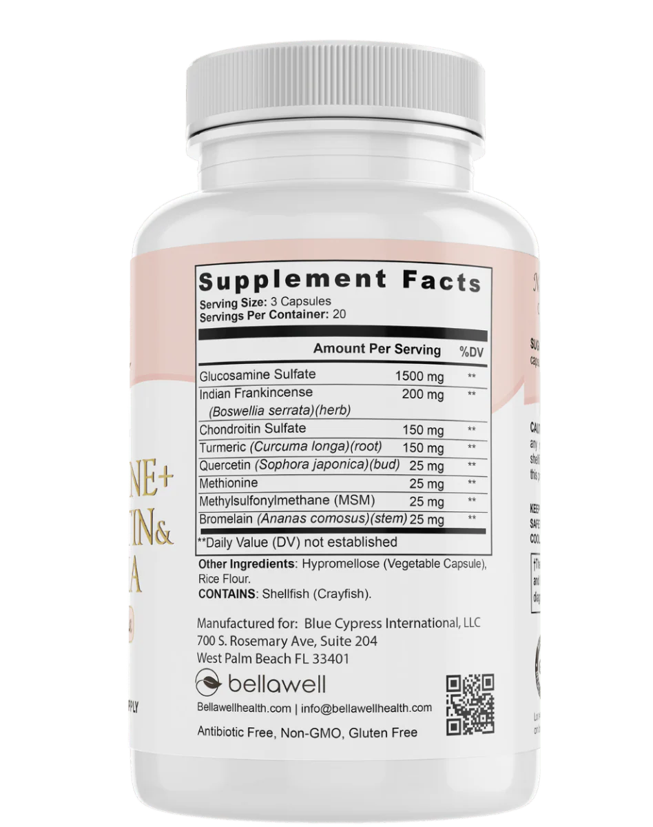 Glucosamine Sulfate - Healthy Joints by Bellawell - Image 2